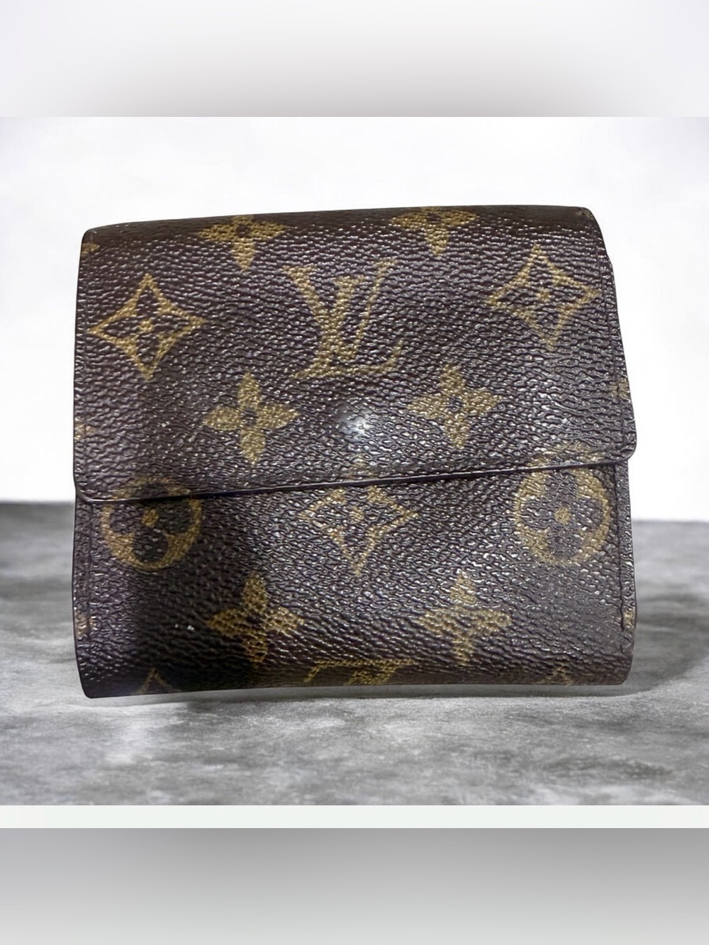 Louis Vuitton Monogram Canvas Wallet - Brown/Gold-Preowned As Is